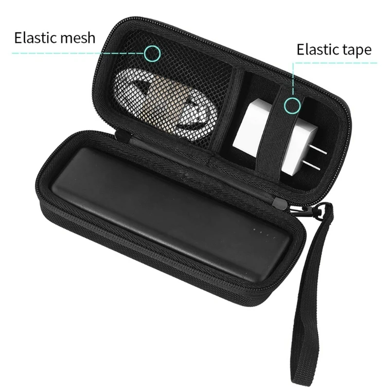 Жесткий чехол EVA на молнии сумка для хранения чехол для Anker PowerCore 20100 мАч и кабель