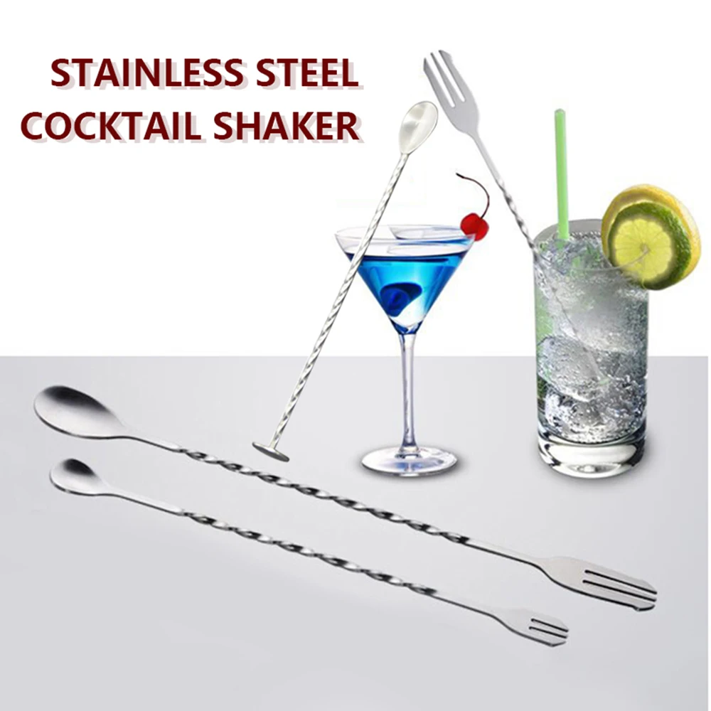 Высокое качество Нержавеющая сталь коктейль бар спиральный узор напиток шейкер