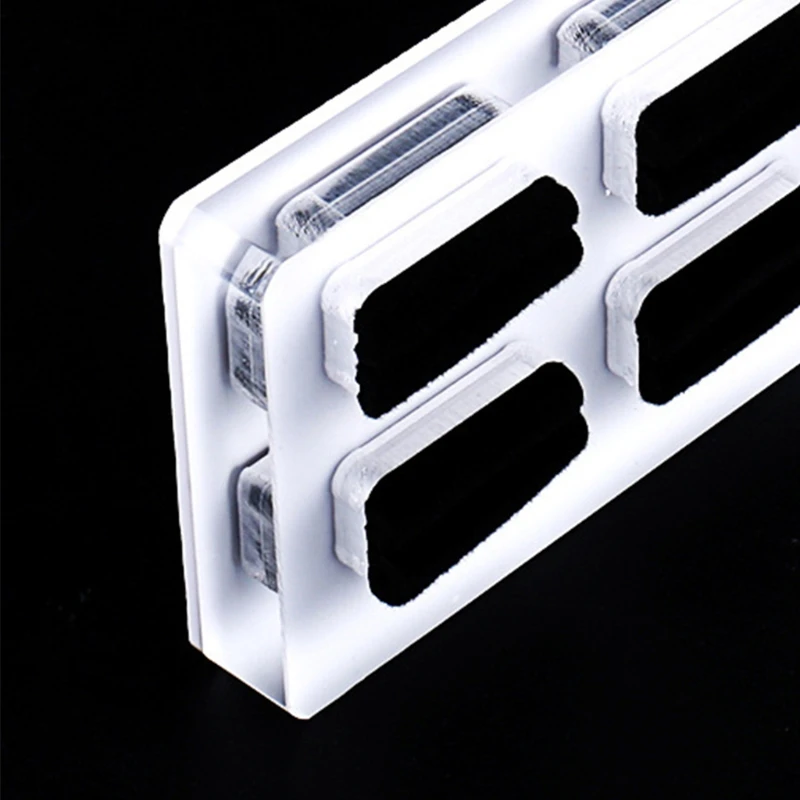 

Acrylic Jewelry Display Stand Jewelry Stand 6 Ring Holders Creative Jewelry Props Customization Ring Ornaments Rack