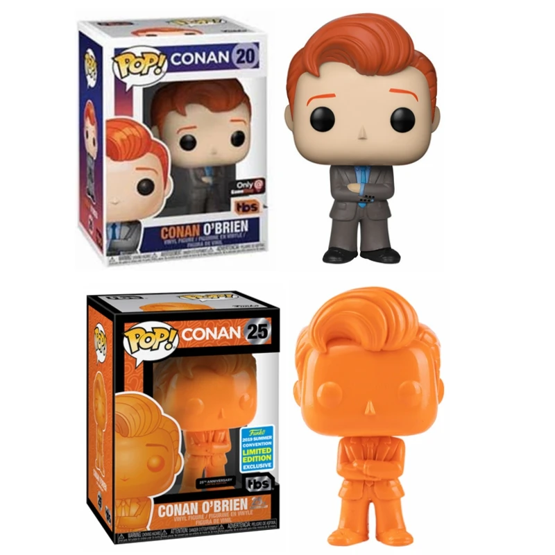 Виниловая экшн фигурка FUNKO POP Billy Talk Show TV хозяйка Конан о'брайен 20 25 Коллекционная