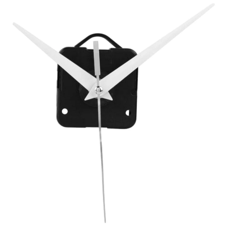 

1pcs Black Hands DIY Quartz Black Wall Clock Movement Mechanism Repair Parts Silent