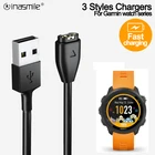 Зарядный кабель для док-станции для Garmin Vivoactive 3 4s 935 945 Fenix 5 5X 5S Plus 6 6S 6X Pro, зарядное устройство с зажимом для Forerunner 235