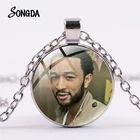 Коллекция художественной певицы ожерелье Джон Легенда лицзо Андреа Бочелли один мир: вместе на домашнем концерте заявление ожерелье