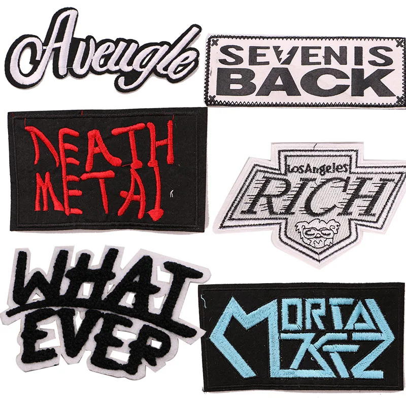 2 предмета мультфильм декоративные лозунг значок Полотенца вышитой аппликацией