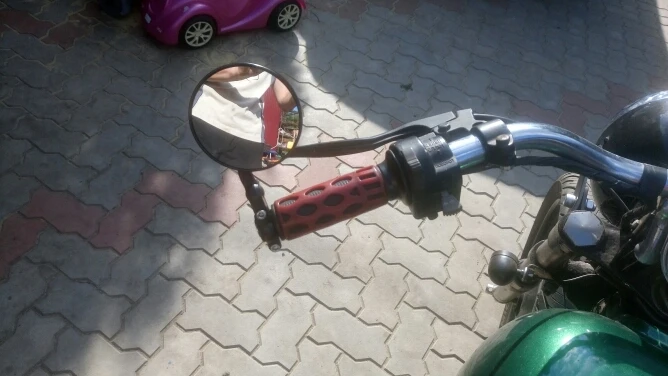 Ручка Бар Конец складной moto rbike боковое зеркало для Vespa GTS bandit 1200 specchi moto kawasaki er5 shadow 750 бар торцевое зеркало