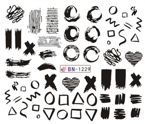 

Nail Art Sticker Water Decals Nails Tattoo Slider Flower Design Decoration Manicure Stickers Pegatina Foil Wraps Polish