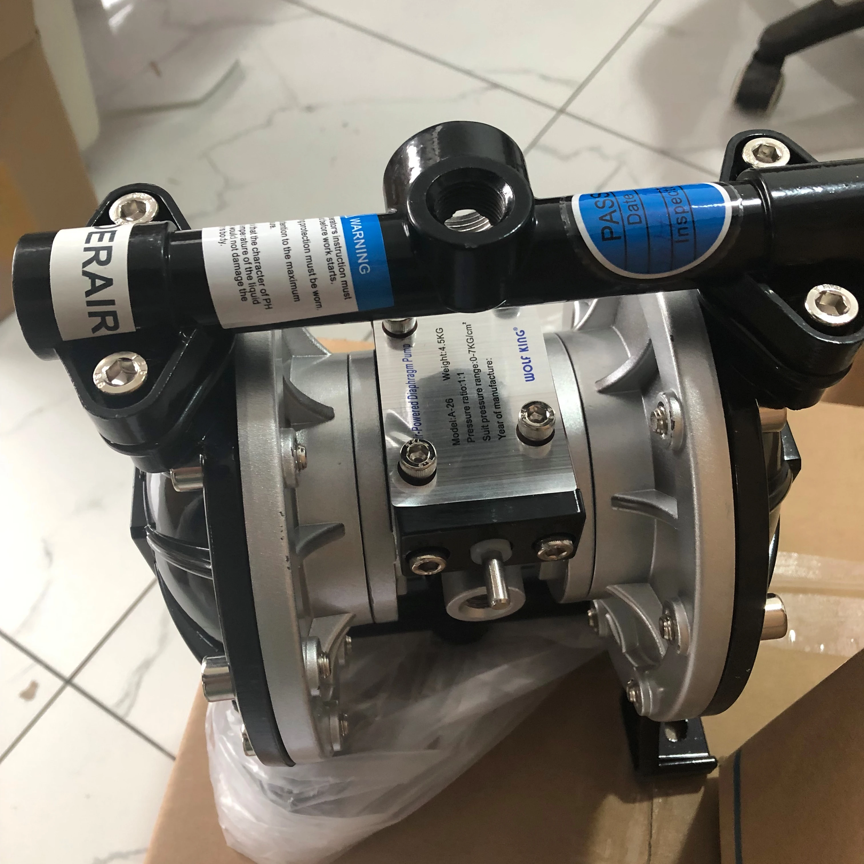 

3/4' Air double Diaphragm Pump A26