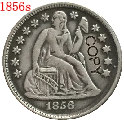 

USA 1856-S Seated Liberty Dime COPY COINS