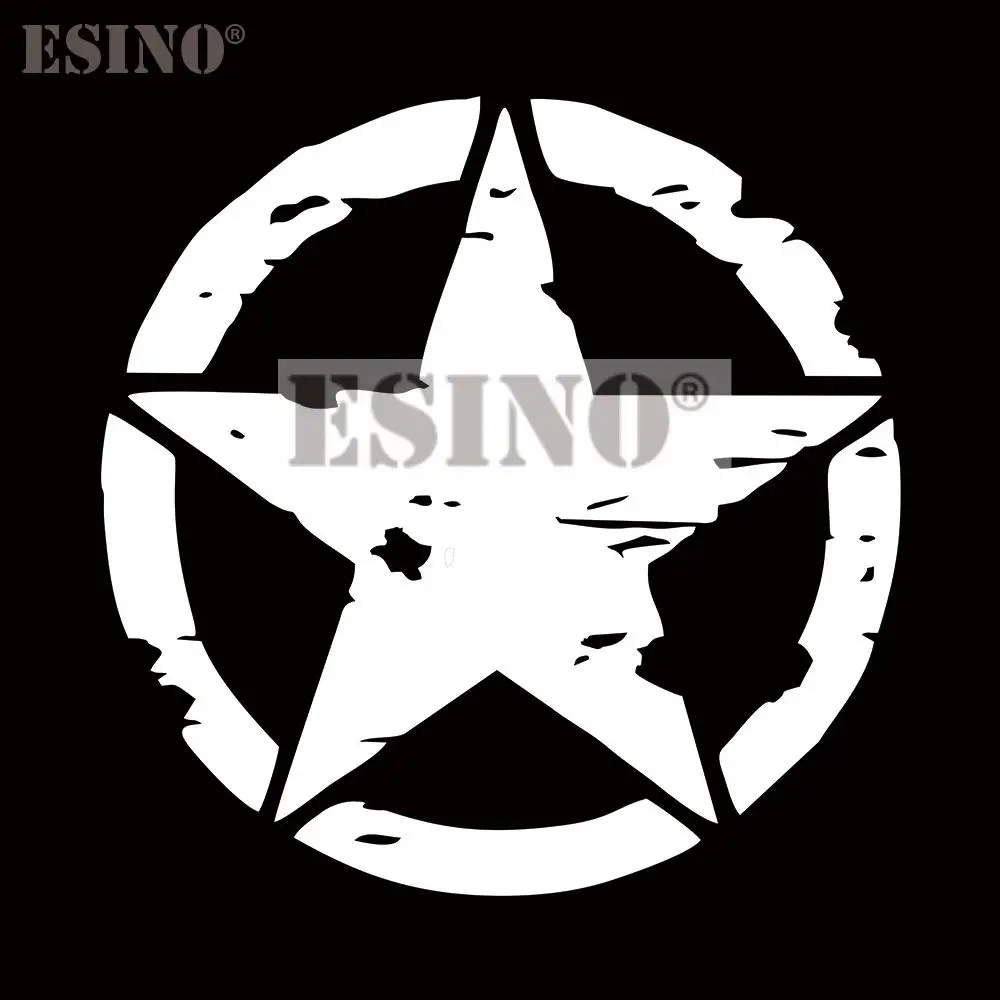 

Стайлинг автомобиля, модный стиль, звезда армии США, ПВХ 3D резьба, украшение, автомобильный аксессуар, забавные наклейки, наклейка на весь корпус автомобиля