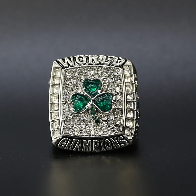 

2008 Basketball Championship Ring Luxury Silver Men's Ring for Man Crystal Vintage Rings Jewelry Free Shipping Birthday Gift
