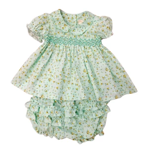 Комплект летнего платья для маленьких девочек 2021, платье с цветочным рисунком + шорты, детское платье принцессы с короткими штанами