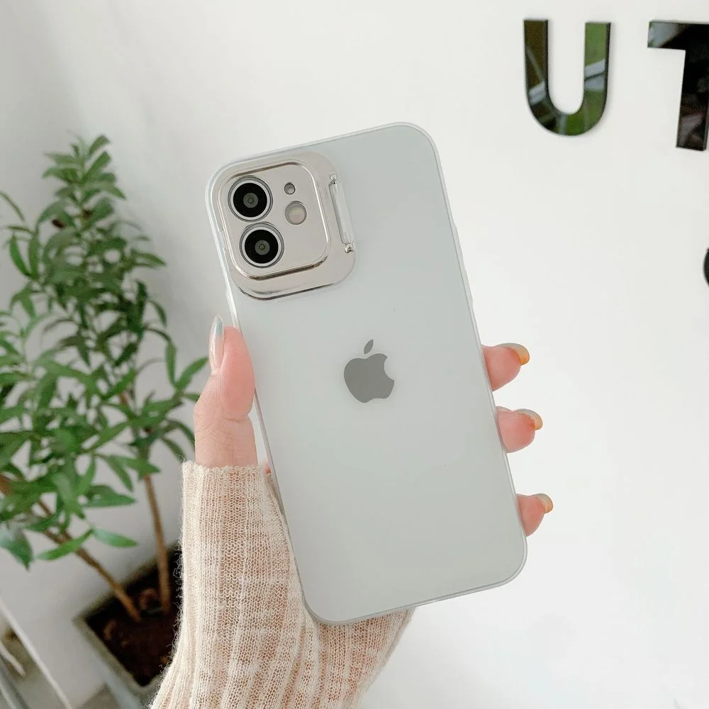 Прозрачный Ультратонкий чехол для телефона с покрытием iPhone 12 Pro 11 Max XR XS X SE 2020 7 8 Plus