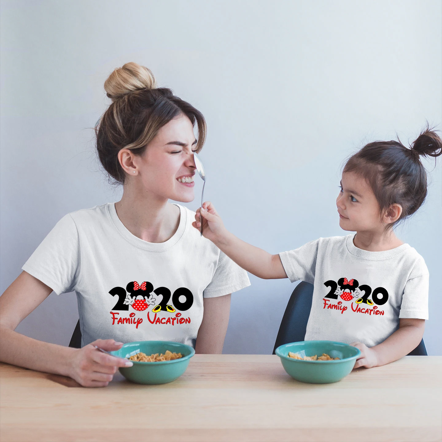 2020 сочетающаяся семейная рубашка для отпуска милая детская футболка в стиле