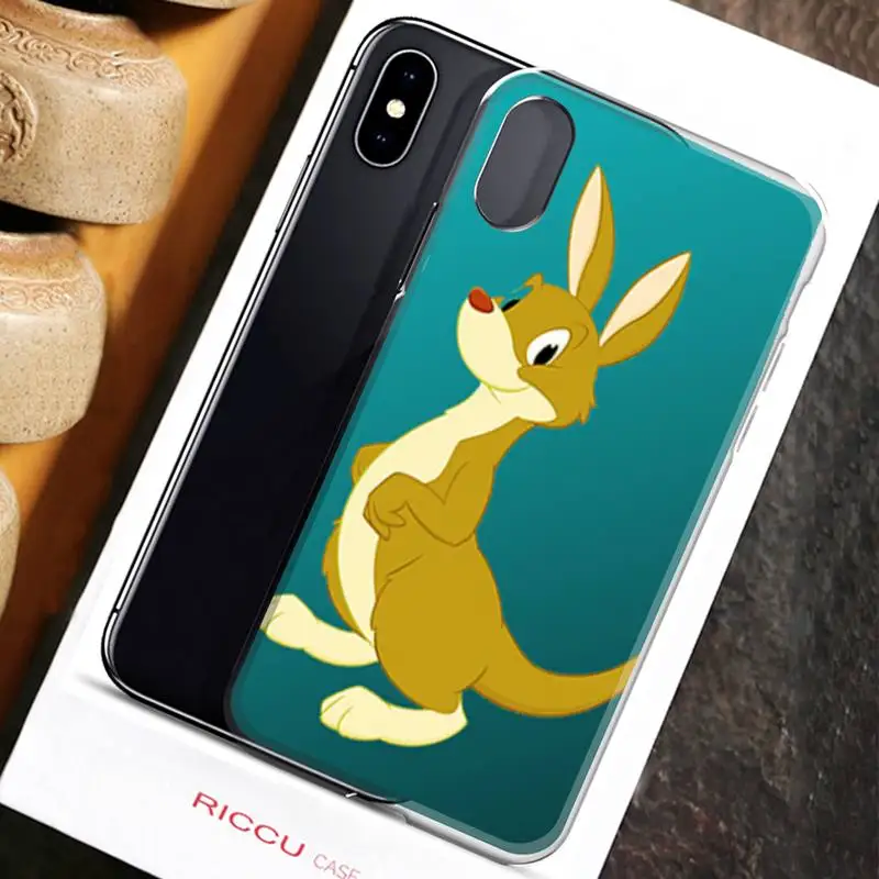 Милый чехол для телефона кенгуру iPhone 11 12 pro XS MAX Mini 8 7 6 6S Plus X 5S SE 2020 XR | Мобильные