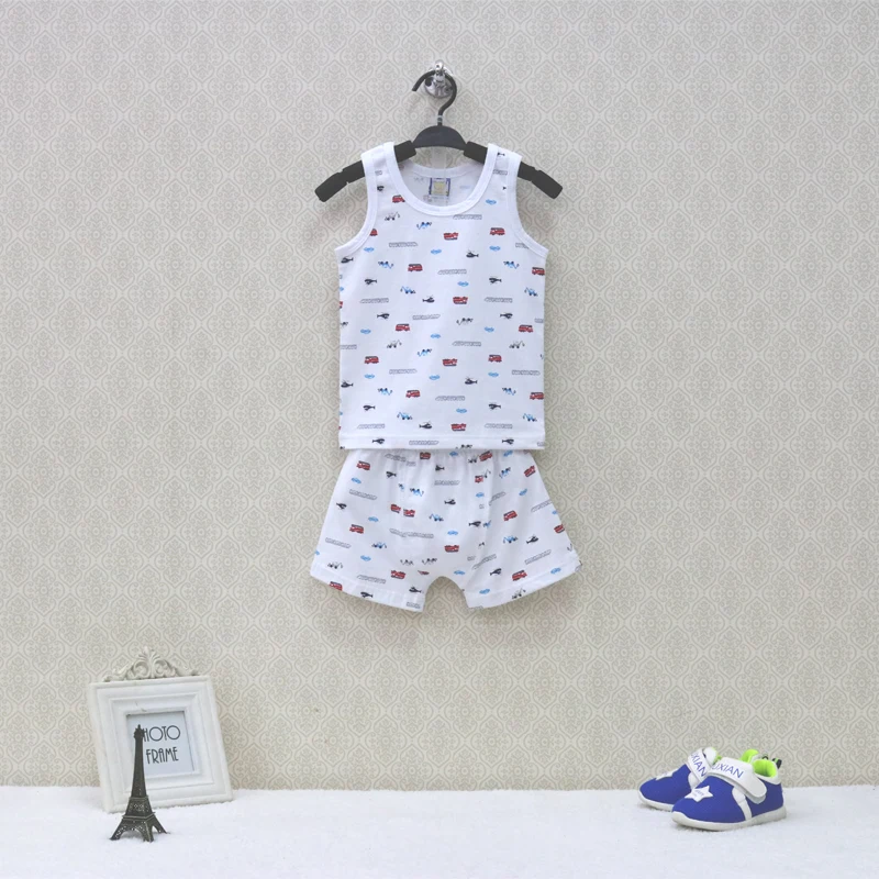 2021 г. Новый стиль летний комплект одежды из чистого хлопка с круглым вырезом для