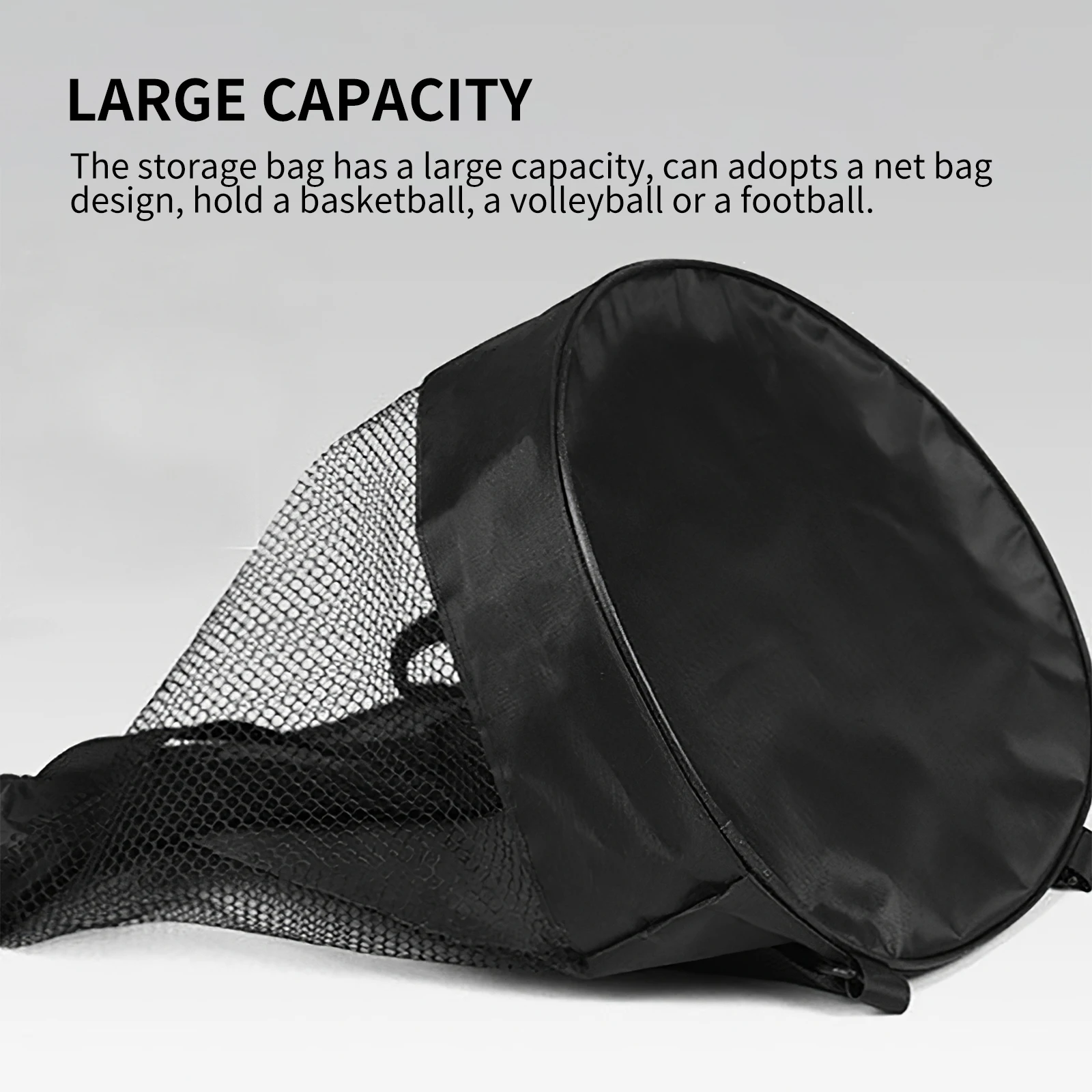 

Oxford Cloth Sport Cover Mesh Bag Portable Football Storage Backpack Outdoor Basketball Volleyball Multifunctional Storage Bags