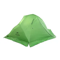Naturehike палатка обновленная звезда река палатка Сверхлегкая 2 человека 4 сезона 20D силиконовая палатка с бесплатным ковриком NH17T012-T