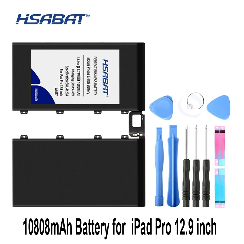 HSABAT 10808 мА/ч, A1584 A1652 A1577 планшет Батарея для iPad Pro 12,9 дюйма A1584 A1652 A1577 батареи