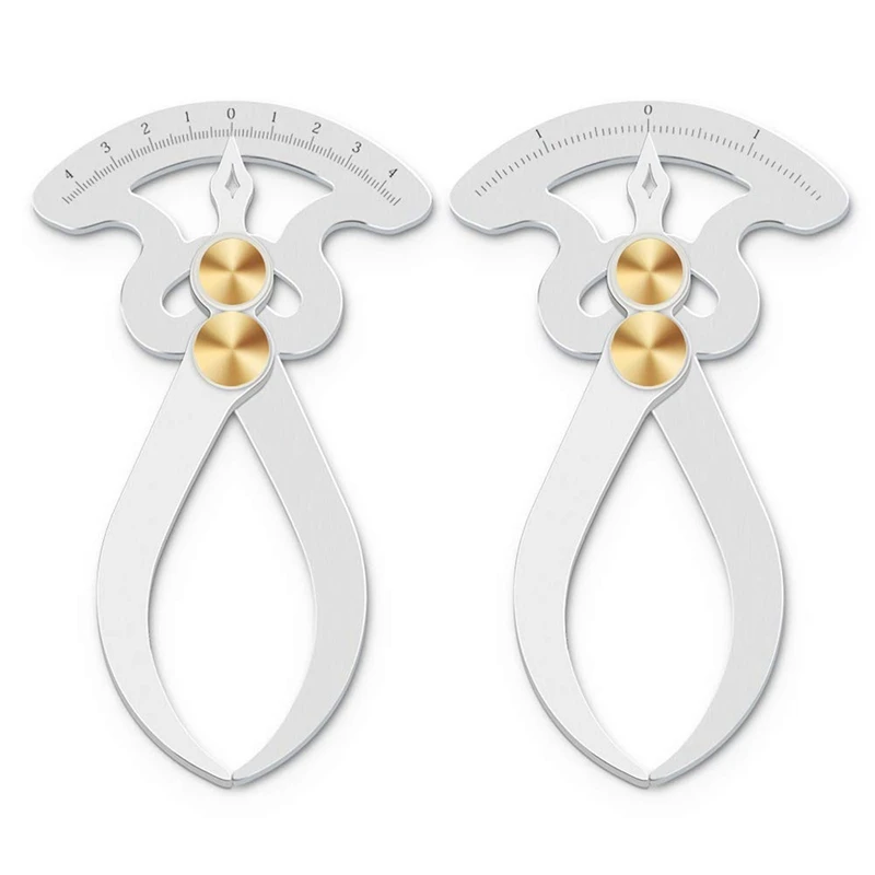 

Измеритель пространства, 2 шт., измеритель зазора для деревообработки, измеритель зазора из нержавеющей стали с отмеченными метрическими и ...