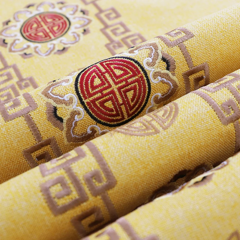 Ткань для вышивки интерьера льняная ткань швейная вышивка платье материал | Дом и