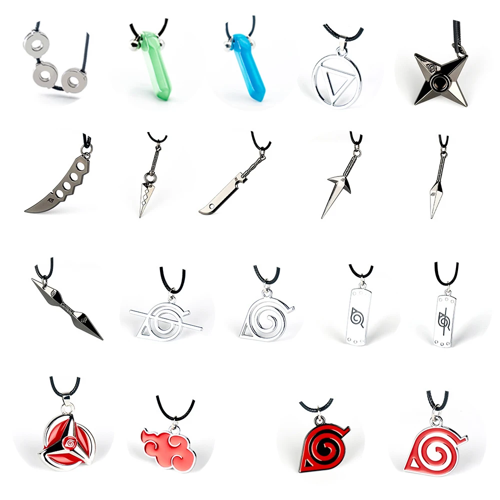 

Itachi Akatsuki Sharingan Necklace Ninja Props Accessories Red Cloud Chain Choker Pendant Cartoon Anime Cosplay Jewelry Gift