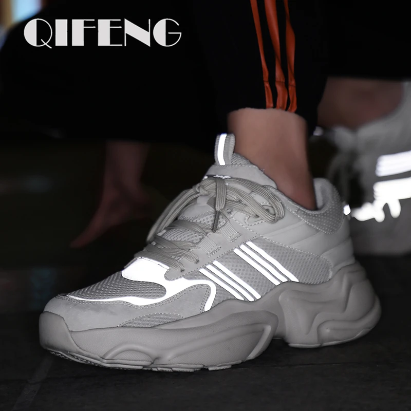 

Кроссовки-носки мужские сетчатые, легкие повседневные, дышащие, модная обувь, черные, белые, весна-лето