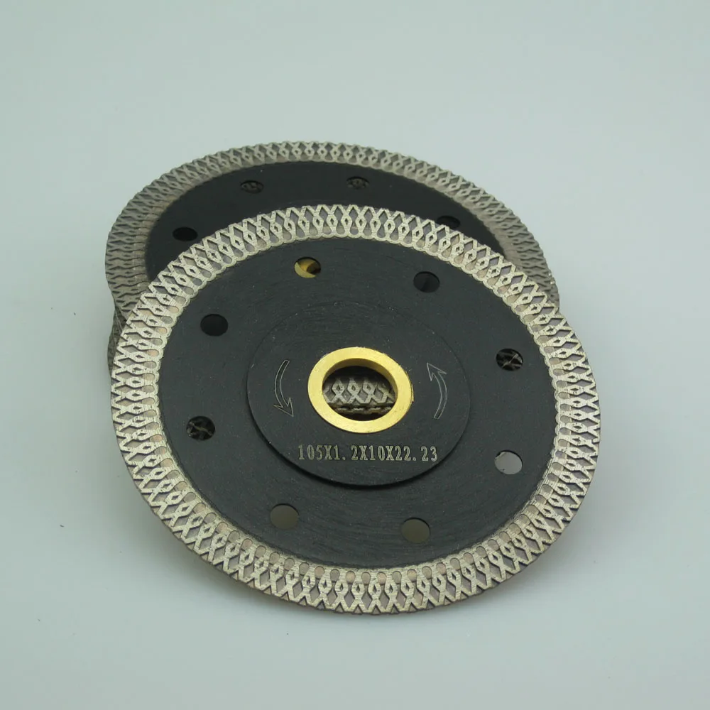 Бесплатная доставка 2 шт 4 дюйма 105 мм Алмазная пила для фарфоровой плитки