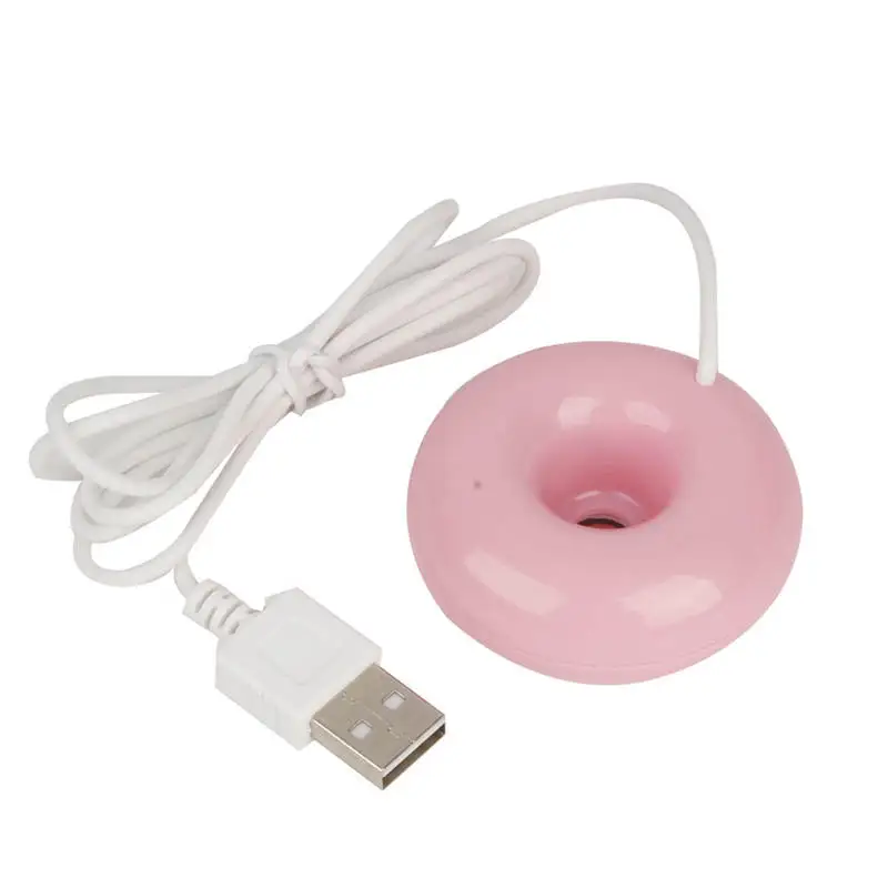 Мини USB пончик увлажнитель воздуха очиститель воздуха Арома-диффузор портативный маленький увлажнители влаги Fogger в офис/дом/автомобиль