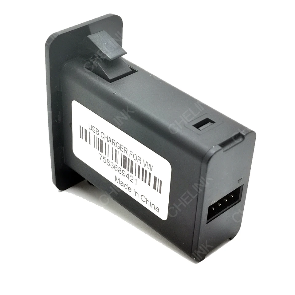 Автомобильное зарядное устройство chellink QC3.0 с двумя USB-портами 12 В адаптер для seat