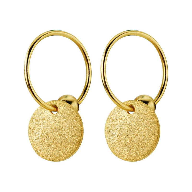 925 пробы серебряные старые серьги ручной работы с полированными пластинами