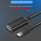 USB 3,1, внешний кабель штырь-гнездо, USB Type C для совместимого адаптера или MacBook, Samsung Galaxy S10, Huawei Mate P20 Pro