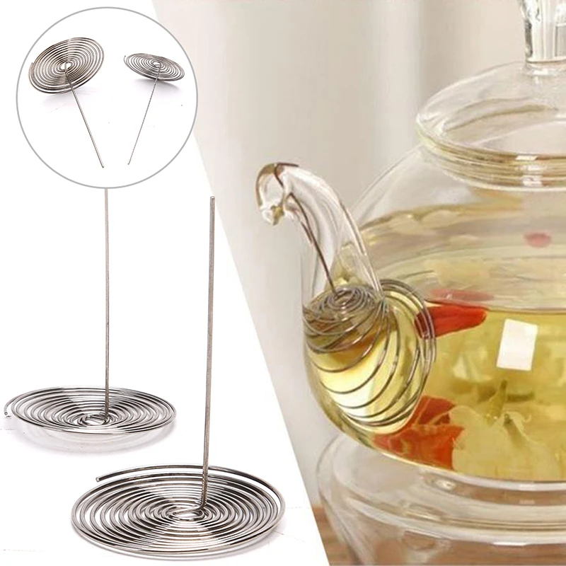 

5pcs Portable Teapot Kitchen Tool Nozzle Spring Strainer Teaware Accessories