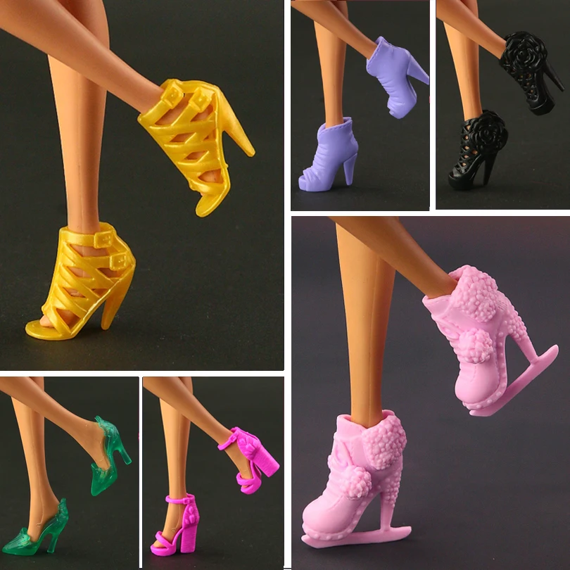 Новинка 2021 оригинальная обувь на высоком каблуке для кукол Барби модные