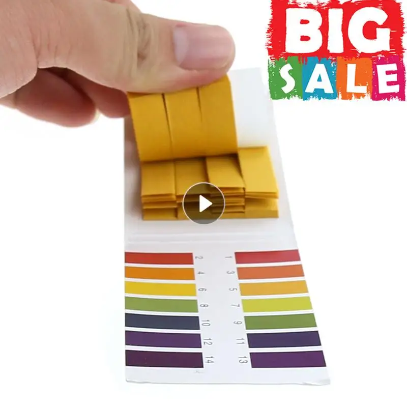 PH-метры Щелочная кислота лакмусовый тест-бумага 80 полосок индикатор бумага моча