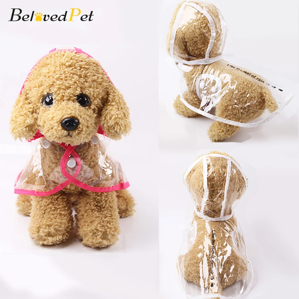 Прозрачная Водонепроницаемая осветительная куртка для собак и кошек аксессуары