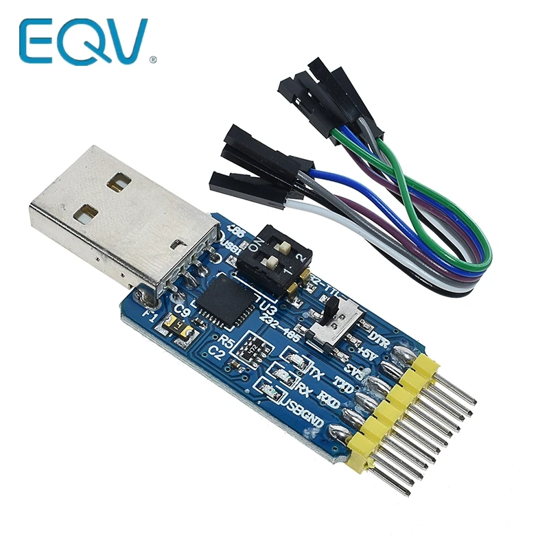 CP2102 USB 2,0 UART ttl 5PIN Соединительный модуль последовательный преобразователь STC заменить FT232 CH340 PL2303