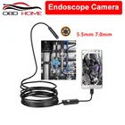 Автомобильный эндоскоп, объектив, Водонепроницаемый эндоскоп, контрольный бороскоп для объектива камеры Android, фокус, USB кабель, автомобильные аксессуары