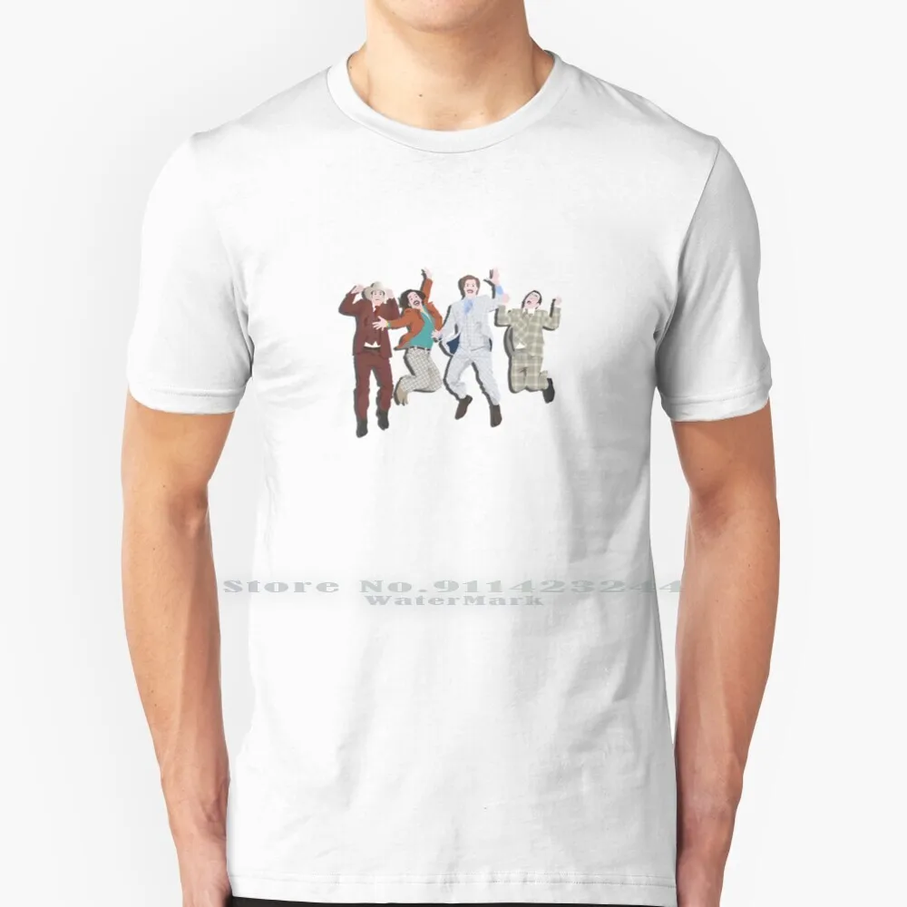 Футболка Anchorman Flash из 100% хлопка женская футболка с коротким рукавом и длинным