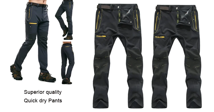 TRVLWEGO брюки для походов на открытом воздухе для мужчин и женщин треккинг стрейч быстросохнущие водонепроницаемые дышащие брюки для альпинизма и рыбалки