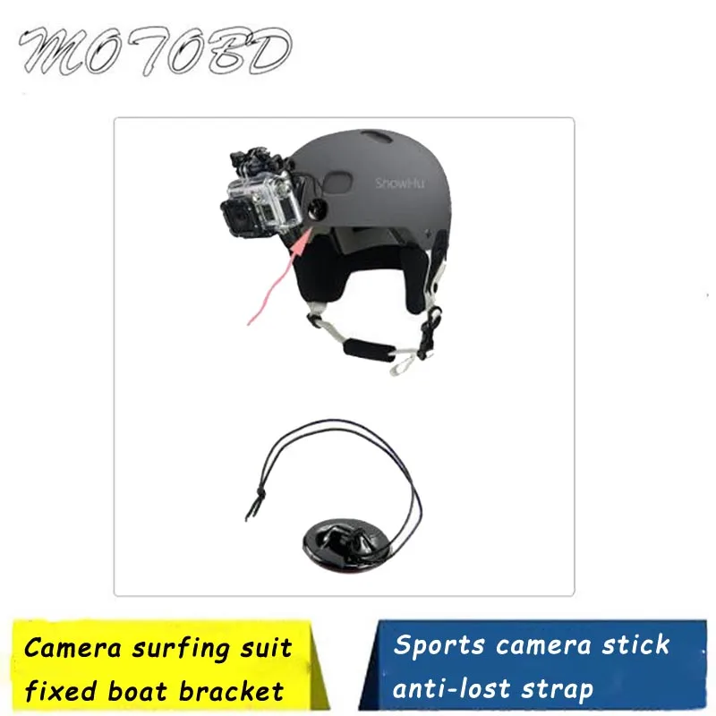 Новое поступление 10 шт./лот страховочные ремни троса с наклейкой 3 м для Hero 8 7 6 5 4 +