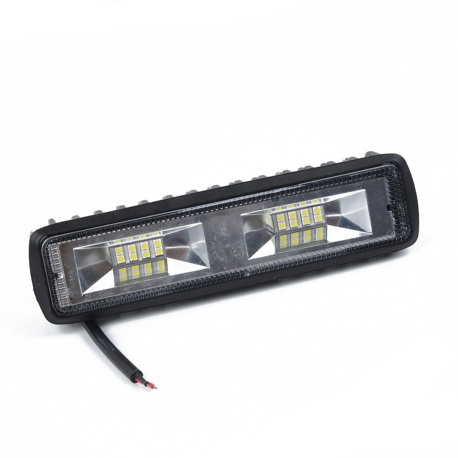 

12V-24V 48W 16 LED Work Light Flood Beam Bar Car SUV OffRoad Fog Aluminum Lamps