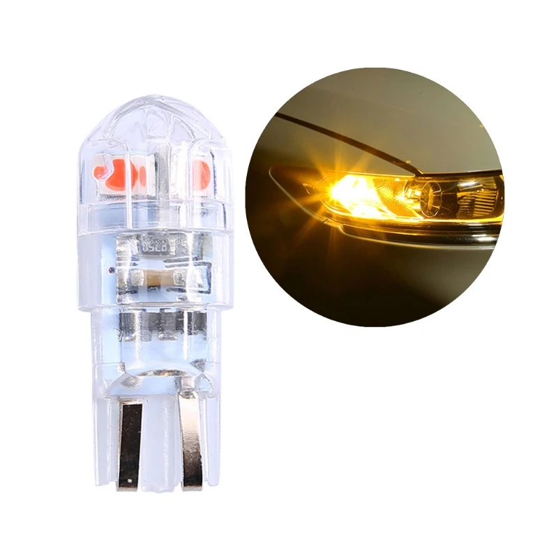 

Super Bright T10 3030 5W 8LED Auto Lamp for Car Interior Dome Light Parking Light Wedge License Plate Lamp