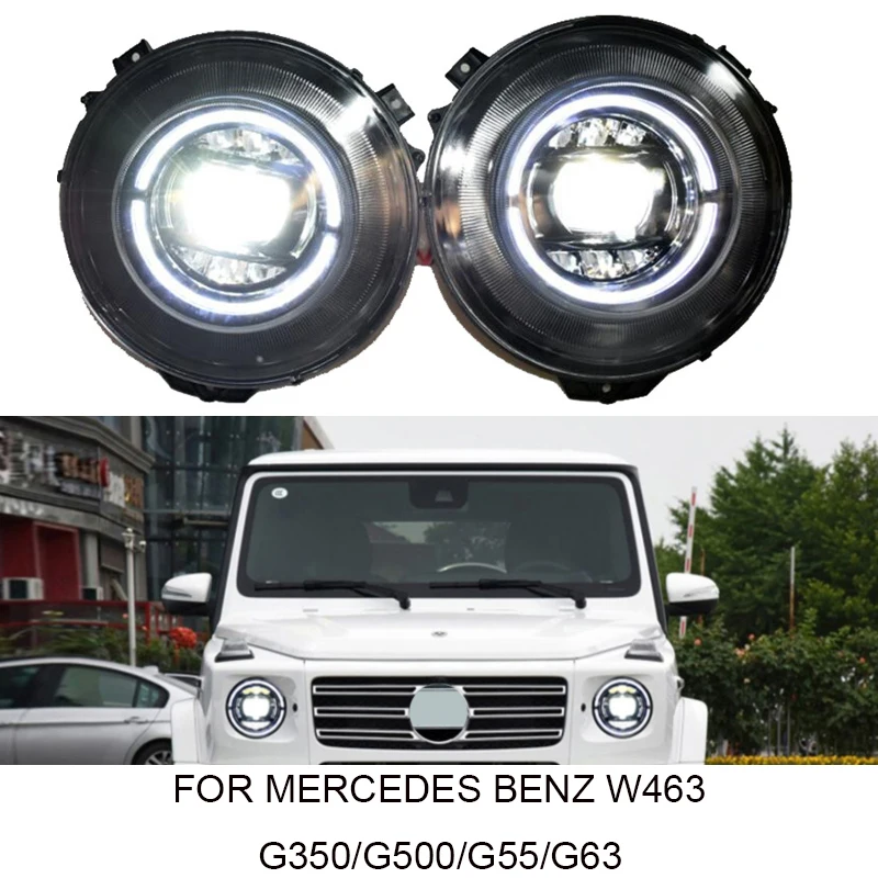 Автостайлинг для Mercedes Benz G Class W463 G350 G500 G550 фары 2007 ~ 17 Светодиодные drl H7 hid