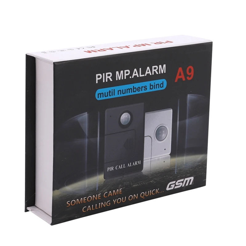 

Motion Sensor Wireless Infrared GSM PIR Alarm Monitor Motion Detector Detection Home Anti-Theft System-EU Plug