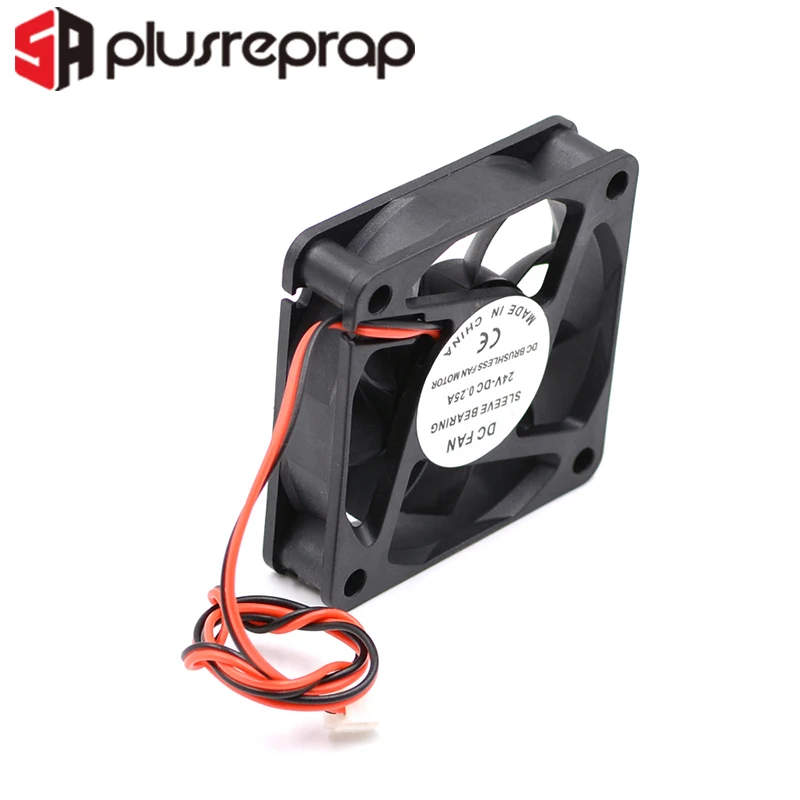 6015 DC 12V 24V Вентилятор охлаждения бесщеточный 60x60x15mm кулер пластиковый вентилятор