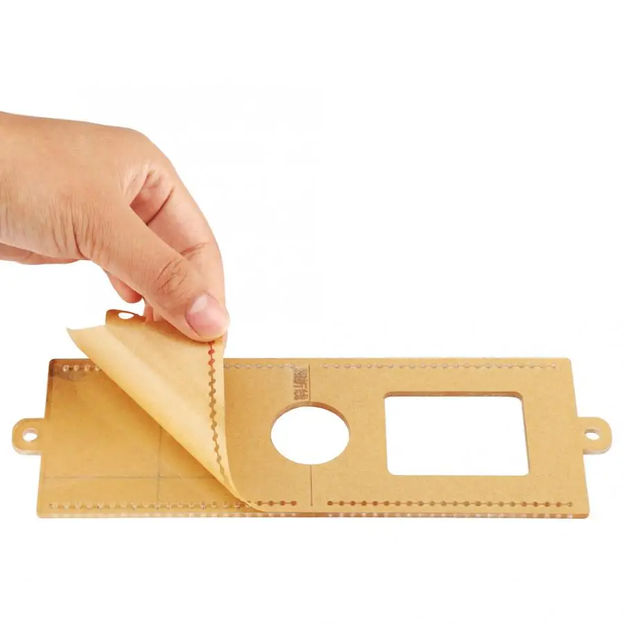 Акриловый трафарет чехол-кошелек для карточек рукоделие акрил трафареты набор