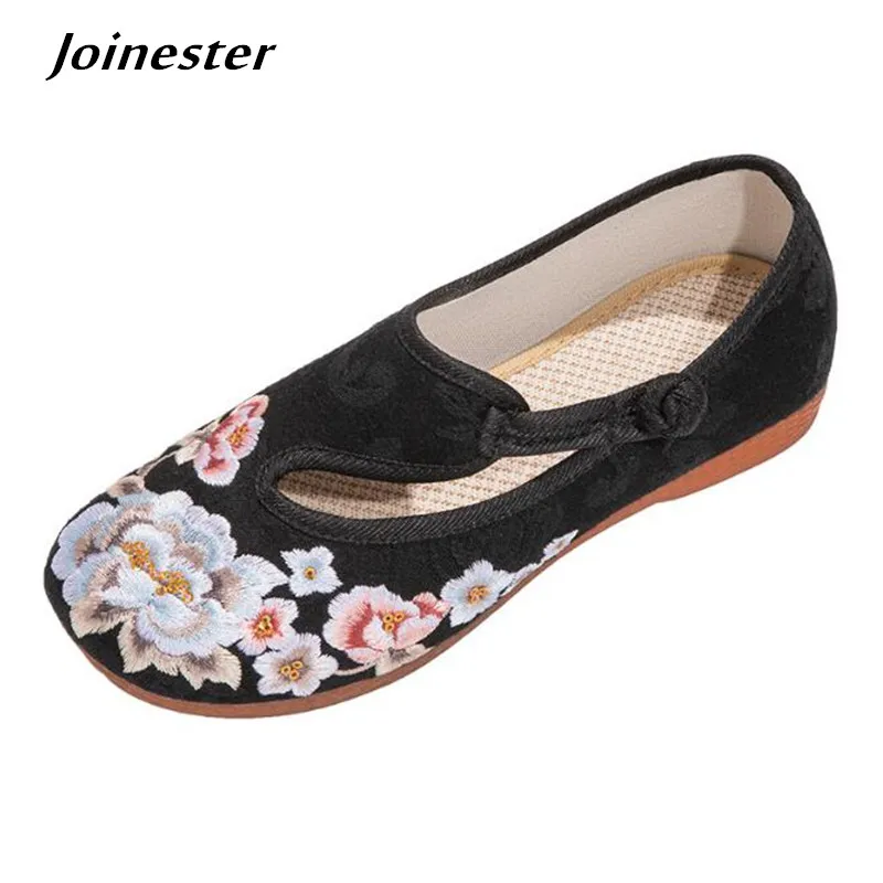 

Мокасины женские с цветочной вышивкой, хлопковая обувь, балетки, плоская подошва, Мокасины, этнические, повседневные Мокасины, Мокасины, осе...