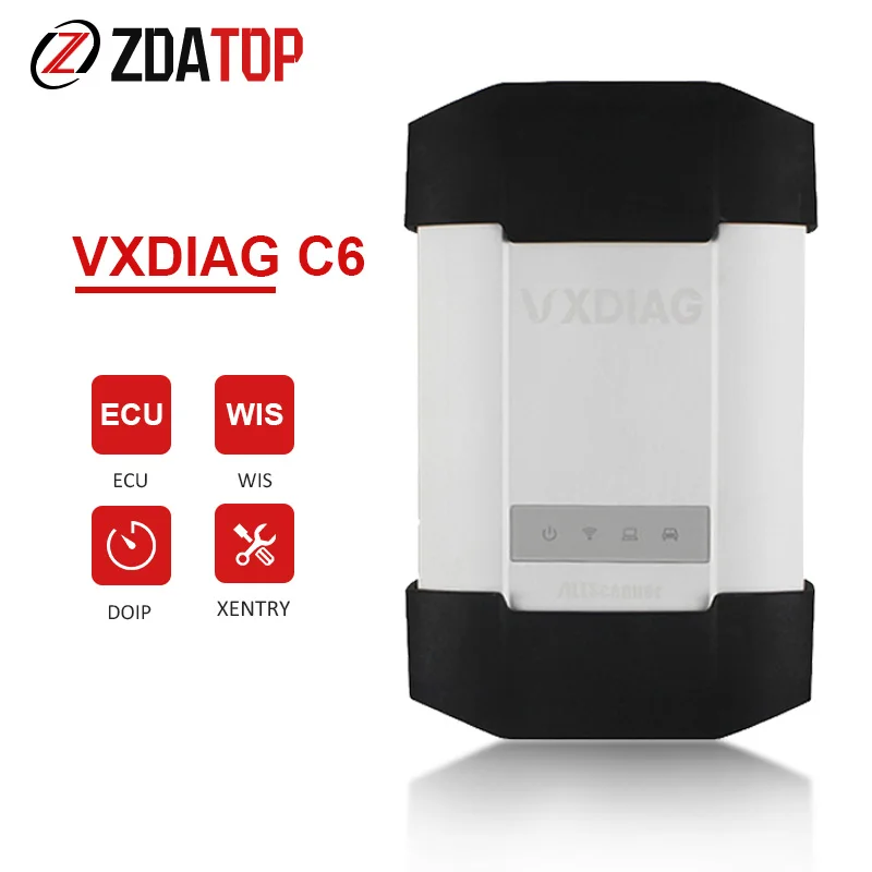 Автомобильный диагностический инструмент VXDIAG C6 OBD2 с жестким диском для Benz