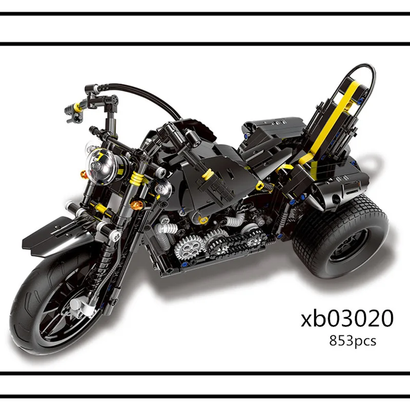 XINGBAO LepinED Technic MOC R1200 GS тяжелый мотоцикл модель строительные блоки игрушки для