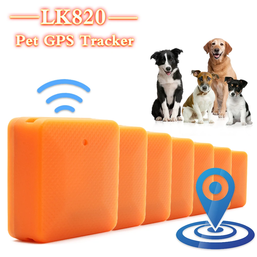 LK820 водонепроницаемый мини Pet GSM gps трекер локатор для собаки кошки с длительным временем ожидания гео-забор бесплатное приложение платформа отслеживающее устройство